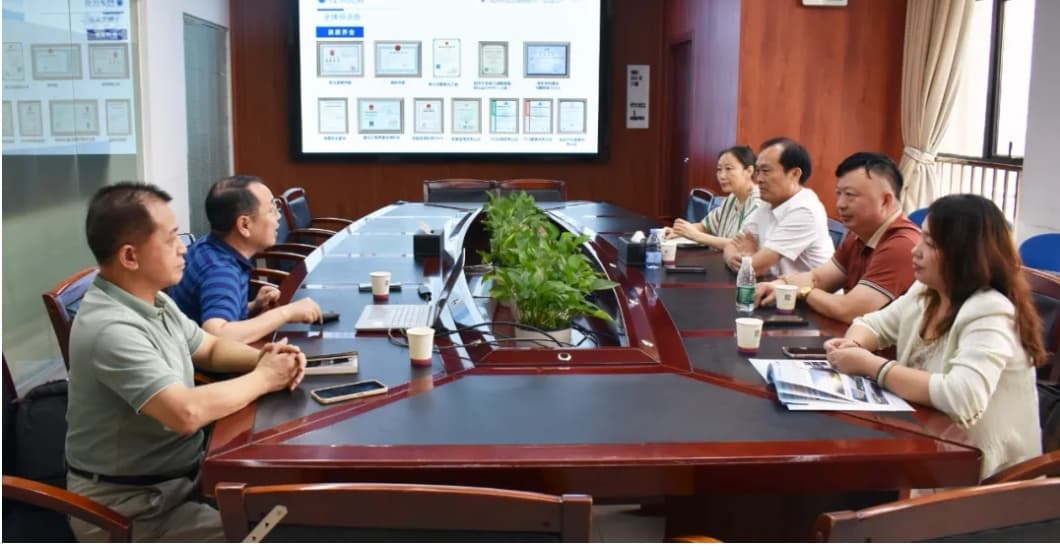 党建经济网与吉华股份座谈  共绘党建引领安全应急事业新蓝图