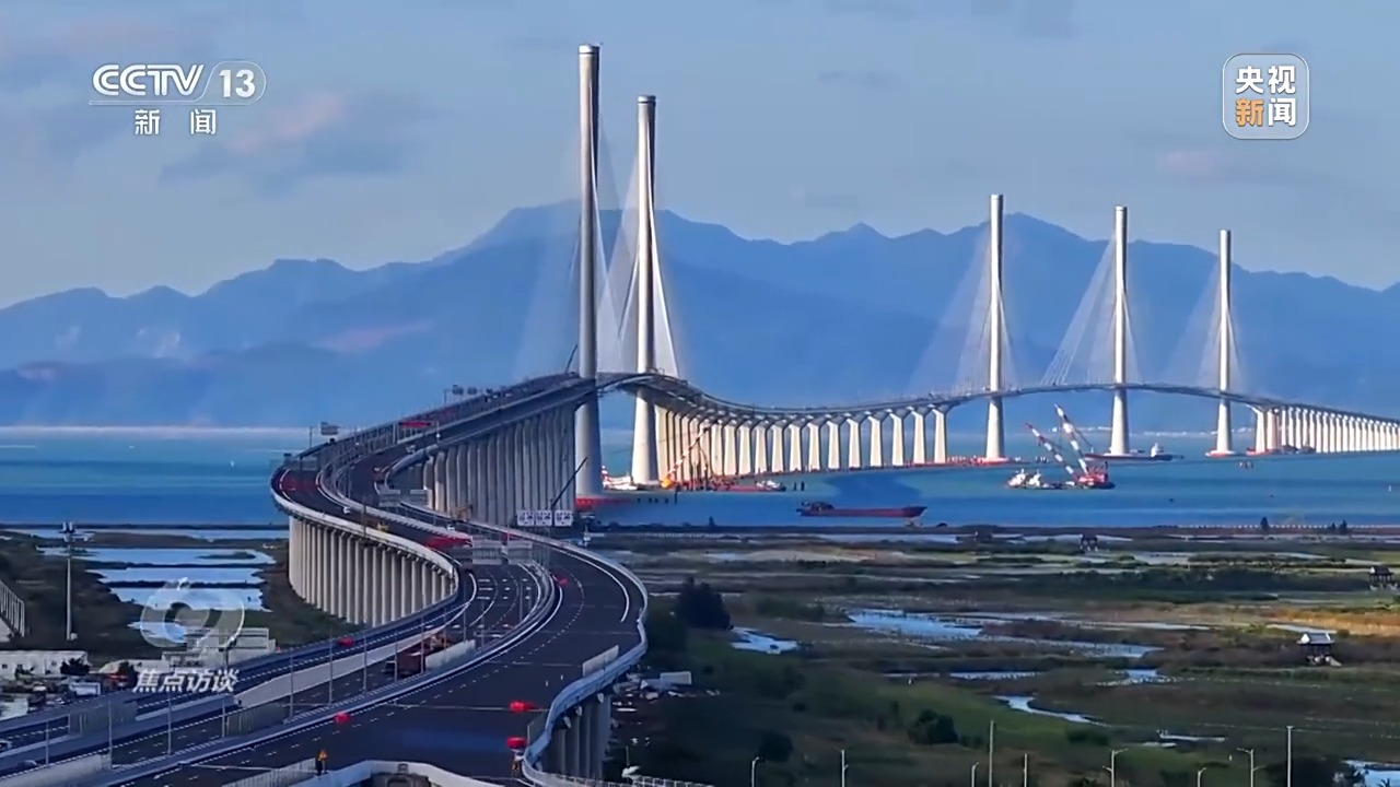 跨越黄茅海 走近超级工程“拓圈”背后的故事